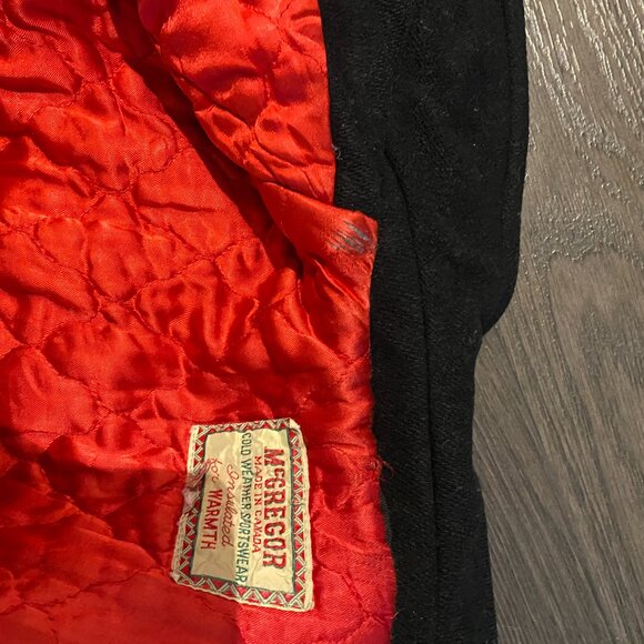 Vintage McGregor Wool Duffle Coat Pea Coat size Medium Preowned - Picture 11 of 14